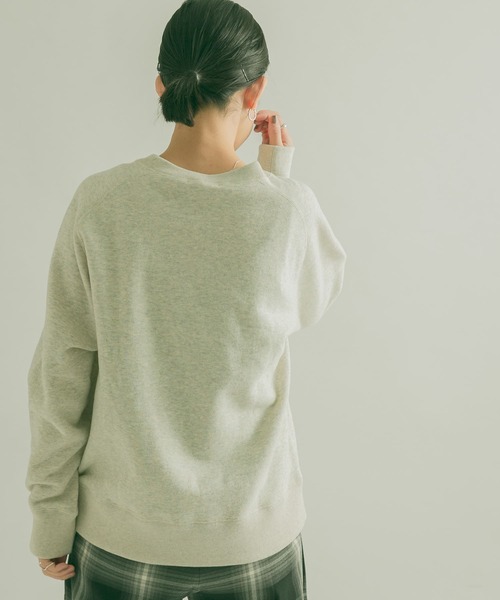 FORK&SPOON(フォークアンドスプーン)の「FORK&SPOON ミーナクルーネックスウェット(スウェット・レディース・ホワイト系その他/ネイビー/イエロー系その他・1/2)」の12枚目の写真