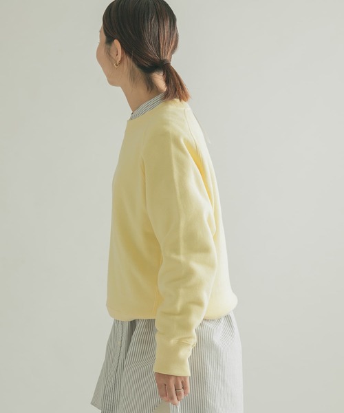 FORK&SPOON(フォークアンドスプーン)の「FORK&SPOON ミーナクルーネックスウェット(スウェット・レディース・ホワイト系その他/ネイビー/イエロー系その他・1/2)」の20枚目の写真