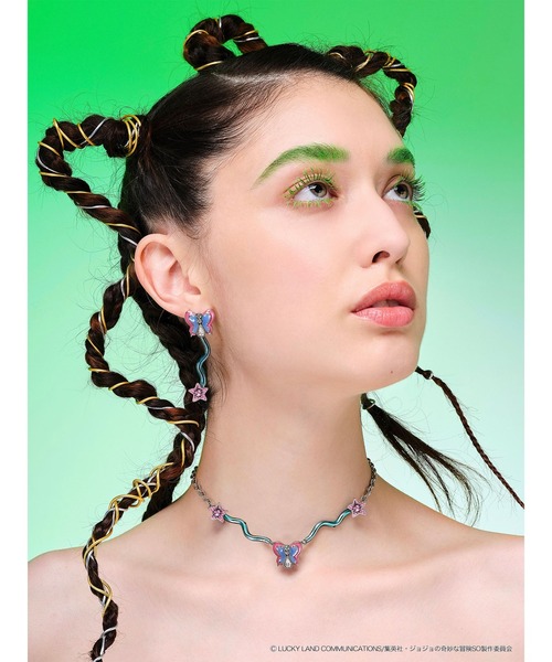 PAMEO POSE(パメオポーズ)の「【ジョジョの奇妙な冒険 ストーンオーシャン×PAMEO POSE】S・Fイヤリング(イヤリング・レディース・シルバー・FREE)」の8枚目の写真