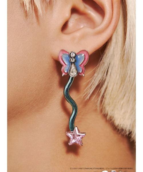 PAMEO POSE(パメオポーズ)の「【ジョジョの奇妙な冒険 ストーンオーシャン×PAMEO POSE】S・Fイヤリング(イヤリング・レディース・シルバー・FREE)」の3枚目の写真