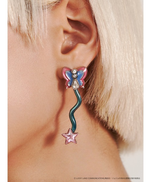 PAMEO POSE(パメオポーズ)の「【ジョジョの奇妙な冒険 ストーンオーシャン×PAMEO POSE】S・Fイヤリング(イヤリング・レディース・シルバー・FREE)」の5枚目の写真