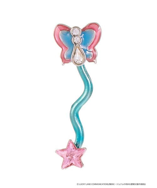 PAMEO POSE(パメオポーズ)の「【ジョジョの奇妙な冒険 ストーンオーシャン×PAMEO POSE】S・Fイヤリング(イヤリング・レディース・シルバー・FREE)」の2枚目の写真