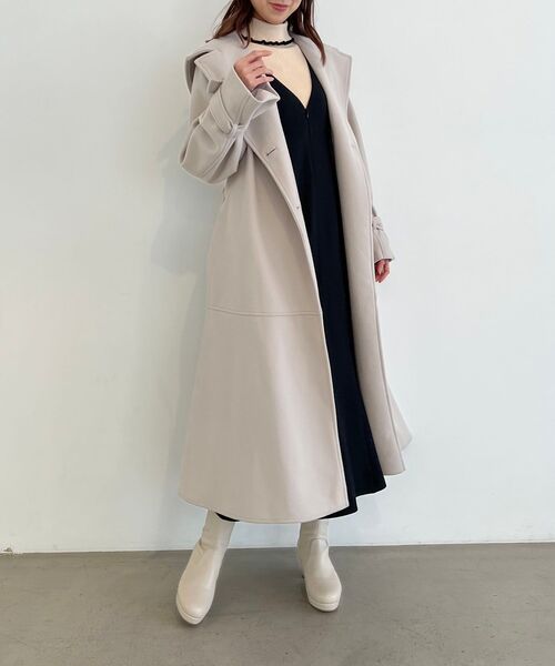 MAJESTIC LEGON(マジェスティックレゴン)の「Vネックマーメイドジャンスカ(ジャンパースカート・レディース・ブラック/グレー/ブラウン系その他2・MEDIUM/SMALL)」の15枚目の写真