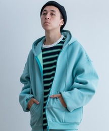 Universal Style Wear タオル バケツ ジップ パーカー