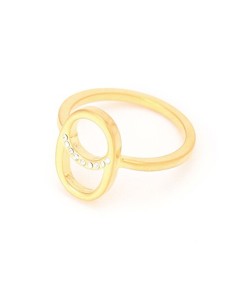 ANEVER（アンエバー）の「09 LOGO リング（リング・レディース・ゴールド系/シルバー系・F）」の5枚目の写真