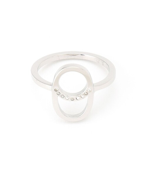 ANEVER（アンエバー）の「09 LOGO リング（リング・レディース・ゴールド系/シルバー系・F）」の7枚目の写真