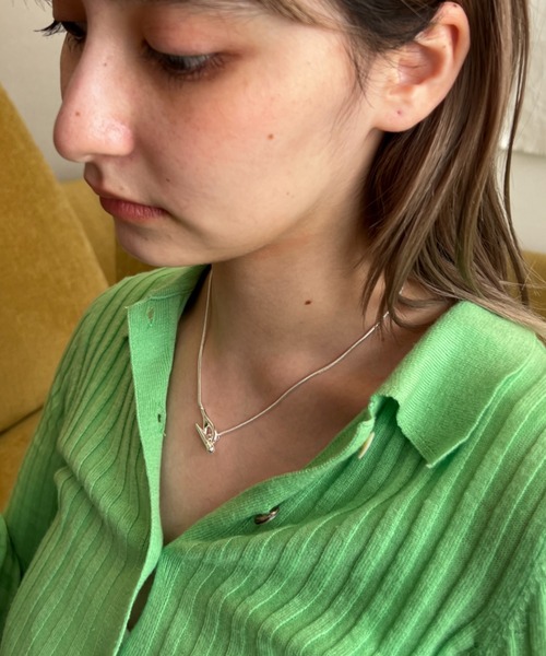 ciite'（シーテ）の「マンテルモチーフ チェーンネックレス（ネックレス・レディース・ゴールド/シルバー・FREE）」の3枚目の写真