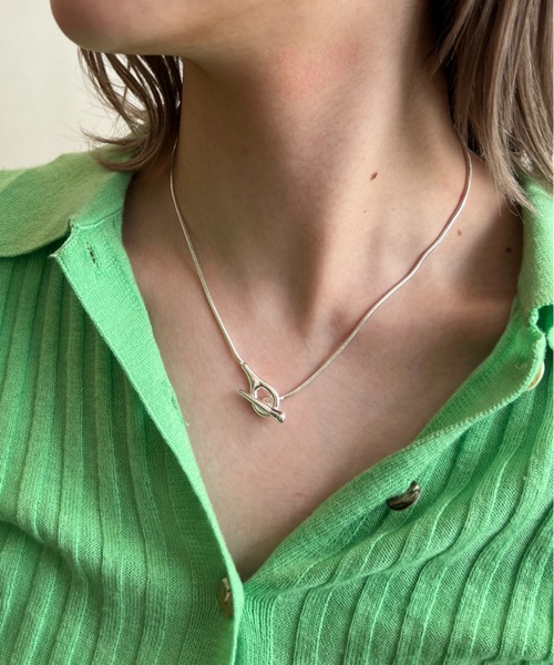 ciite'（シーテ）の「マンテルモチーフ チェーンネックレス（ネックレス・レディース・ゴールド/シルバー・FREE）」の4枚目の写真