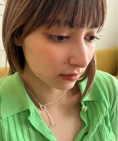 ciite'（シーテ）の「マンテルモチーフ チェーンネックレス（ネックレス・レディース・ゴールド/シルバー・FREE）」の7枚目の写真