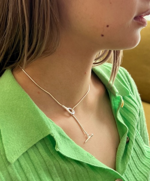 ciite'（シーテ）の「マンテルモチーフ チェーンネックレス（ネックレス・レディース・ゴールド/シルバー・FREE）」の8枚目の写真