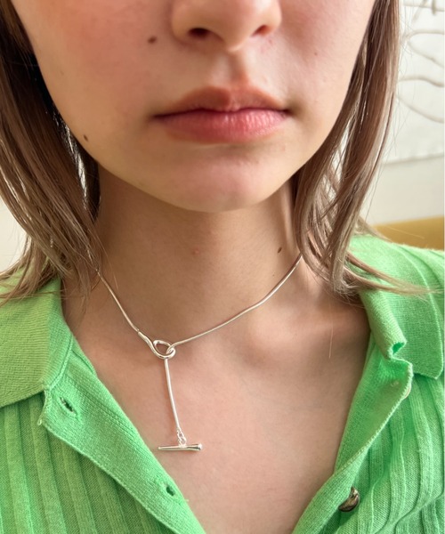 ciite'（シーテ）の「マンテルモチーフ チェーンネックレス（ネックレス・レディース・ゴールド/シルバー・FREE）」の11枚目の写真