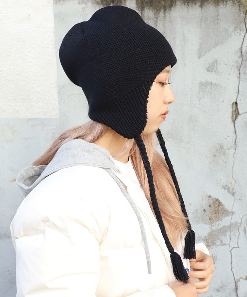 CASTANO(カスターノ)の「CASTANO/カスターノ CA KNIT GUIDE WATCH ニット帽(ニットキャップ/ビーニー・メンズ・グレー/ブラック/ダークグレー/ベージュ・57~59cm)」の1枚目の写真