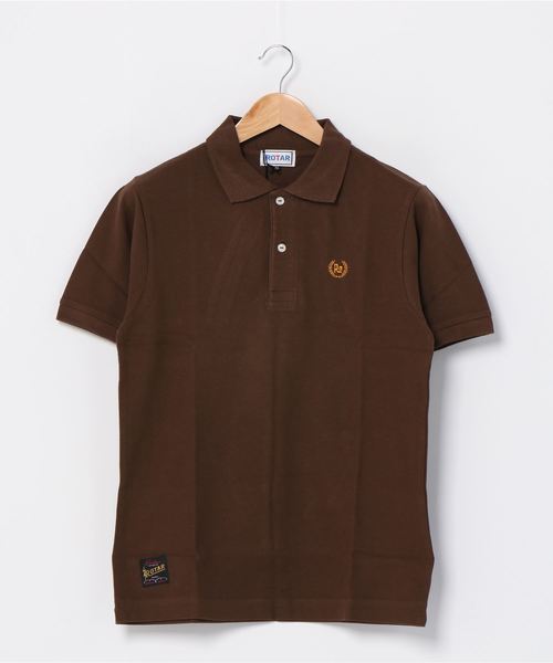ROTAR（ローター）の「Laurel POLO / ポロシャツ / ワンポイント / 刺繍（ポロシャツ・メンズ・グリーン系その他/ミックスグレー/ネイビー/ホワイト/ブラック/ロイヤルブルー/ダークブラウン・SMALL/MEDIUM/X-LARGE/LARGE）」の5枚目の写真