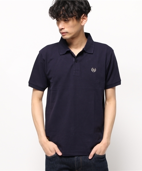 ROTAR（ローター）の「Laurel POLO / ポロシャツ / ワンポイント / 刺繍（ポロシャツ・メンズ・グリーン系その他/ミックスグレー/ネイビー/ホワイト/ブラック/ロイヤルブルー/ダークブラウン・SMALL/MEDIUM/X-LARGE/LARGE）」の19枚目の写真