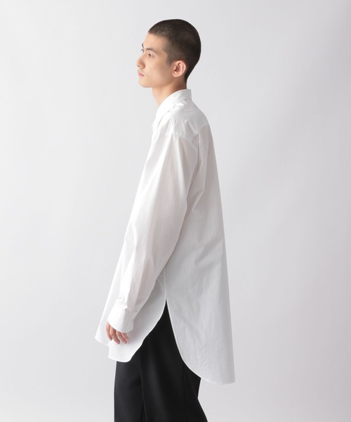 STERNBERG(スタンバーグ)の「STERNBERG/ブロードカラーシャツ/352640(シャツ/ブラウス・メンズ・ブラック/ホワイト・MEDIUM/SMALL/LARGE)」の9枚目の写真