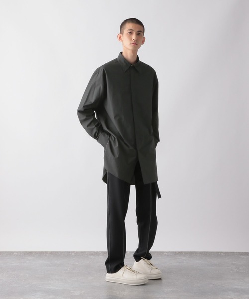 STERNBERG(スタンバーグ)の「STERNBERG/ブロードカラーシャツ/352640(シャツ/ブラウス・メンズ・ブラック/ホワイト・MEDIUM/SMALL/LARGE)」の12枚目の写真
