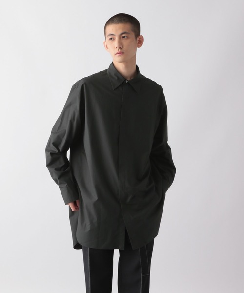 STERNBERG(スタンバーグ)の「STERNBERG/ブロードカラーシャツ/352640(シャツ/ブラウス・メンズ・ブラック/ホワイト・MEDIUM/SMALL/LARGE)」の14枚目の写真