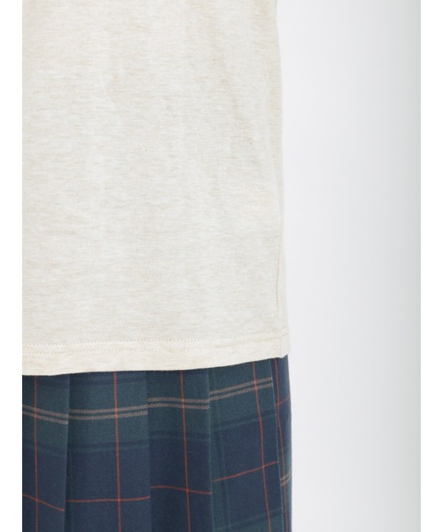 Samansa Mos2（サマンサ モスモス）の「襟レースギャザーカットソー（Tシャツ/カットソー・レディース・キナリ/ベージュ/ブラック/オフホワイト・ﾌﾘ-）」の19枚目の写真