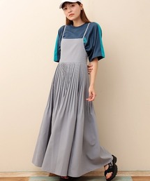 チチカカ | メニータックサロペットスカート(ジャンパースカート)