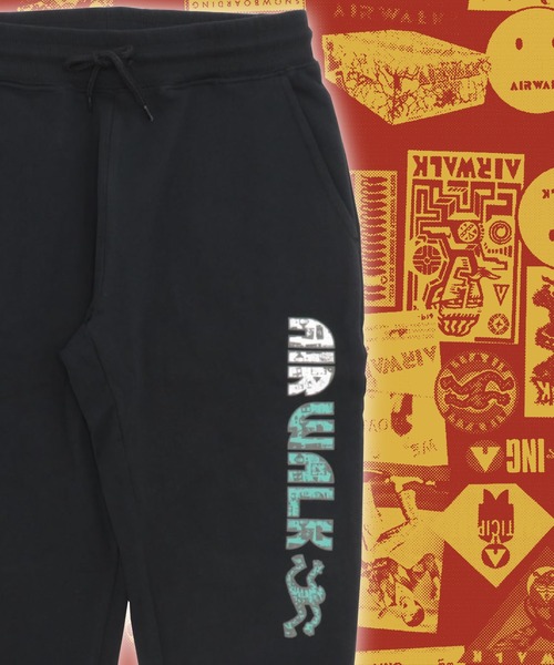AIRWALK（エアウォーク）の「【AIRWALK】エアウォーク　グラフィック　ジョガーパンツ　Unisex-12oz. ヘビーウェイト　AWM31501（その他パンツ・メンズ・ホワイト/ブラック/ダークブルー・LARGE/MEDIUM/X-LARGE）」の5枚目の写真