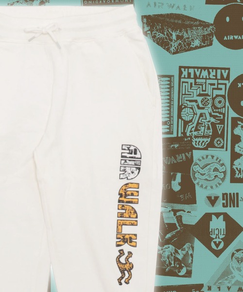 AIRWALK（エアウォーク）の「【AIRWALK】エアウォーク　グラフィック　ジョガーパンツ　Unisex-12oz. ヘビーウェイト　AWM31501（その他パンツ・メンズ・ホワイト/ブラック/ダークブルー・LARGE/MEDIUM/X-LARGE）」の7枚目の写真
