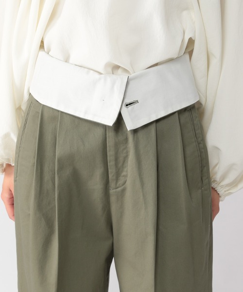 BARNYARDSTORM（バンヤードストーム）の「BARNYARDSTORM / ウエストカーゴパンツ（カーゴパンツ・レディース・カーキ/ベージュ・0/1/2）」の22枚目の写真