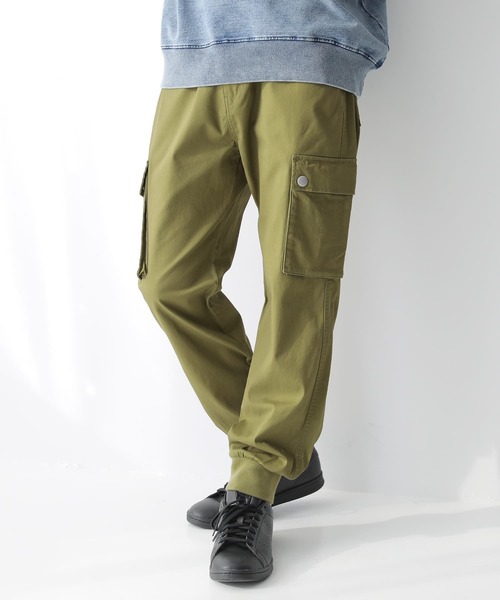 n'OrLABEL（ノアールレーベル）の「『ストレッチカーゴジョガーパンツ』（カーゴパンツ・メンズ・ブラック/ベージュ/ライトカーキ・M/L/XL）」の3枚目の写真