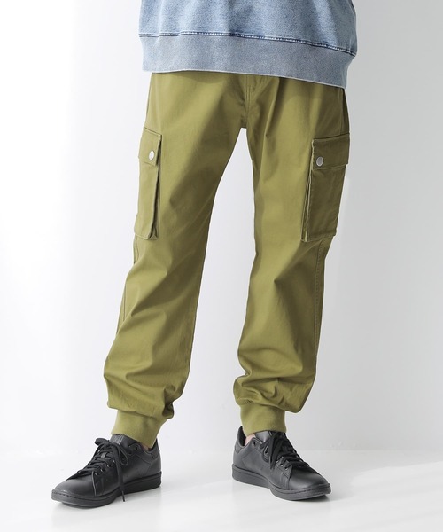 n'OrLABEL（ノアールレーベル）の「『ストレッチカーゴジョガーパンツ』（カーゴパンツ・メンズ・ブラック/ベージュ/ライトカーキ・M/L/XL）」の8枚目の写真