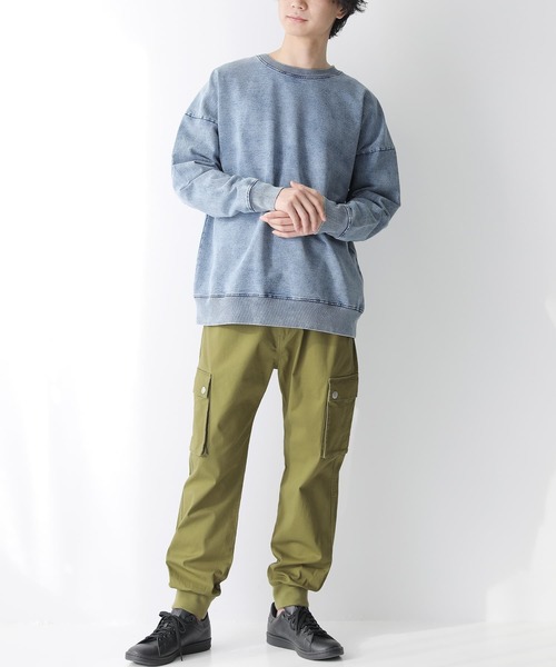 n'OrLABEL（ノアールレーベル）の「『ストレッチカーゴジョガーパンツ』（カーゴパンツ・メンズ・ブラック/ベージュ/ライトカーキ・M/L/XL）」の22枚目の写真