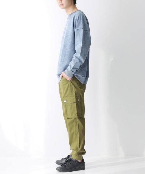 n'OrLABEL（ノアールレーベル）の「『ストレッチカーゴジョガーパンツ』（カーゴパンツ・メンズ・ブラック/ベージュ/ライトカーキ・M/L/XL）」の15枚目の写真