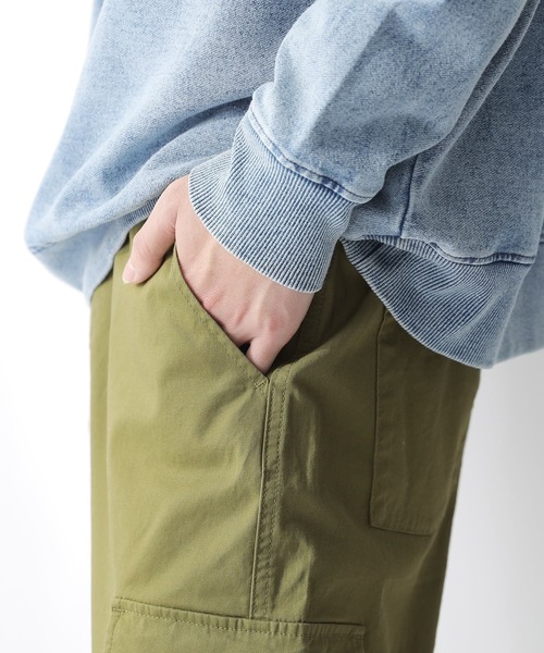 n'OrLABEL（ノアールレーベル）の「『ストレッチカーゴジョガーパンツ』（カーゴパンツ・メンズ・ブラック/ベージュ/ライトカーキ・M/L/XL）」の19枚目の写真