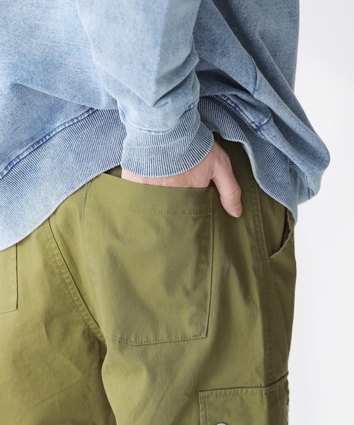 n'OrLABEL（ノアールレーベル）の「『ストレッチカーゴジョガーパンツ』（カーゴパンツ・メンズ・ブラック/ベージュ/ライトカーキ・M/L/XL）」の12枚目の写真
