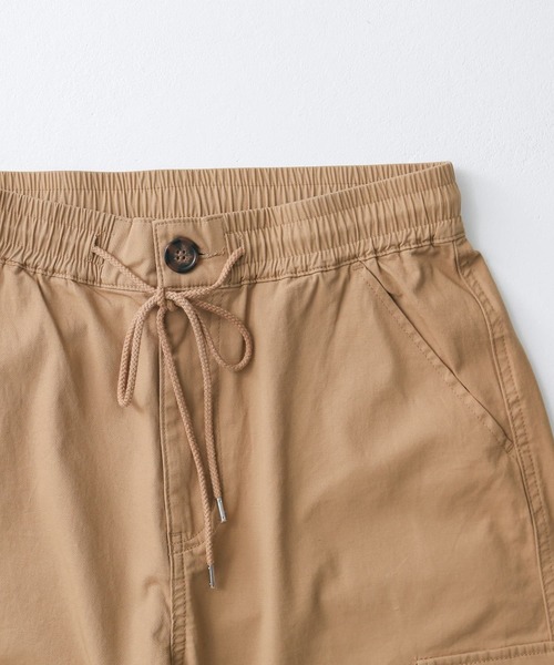 n'OrLABEL（ノアールレーベル）の「『ストレッチカーゴジョガーパンツ』（カーゴパンツ・メンズ・ブラック/ベージュ/ライトカーキ・M/L/XL）」の13枚目の写真