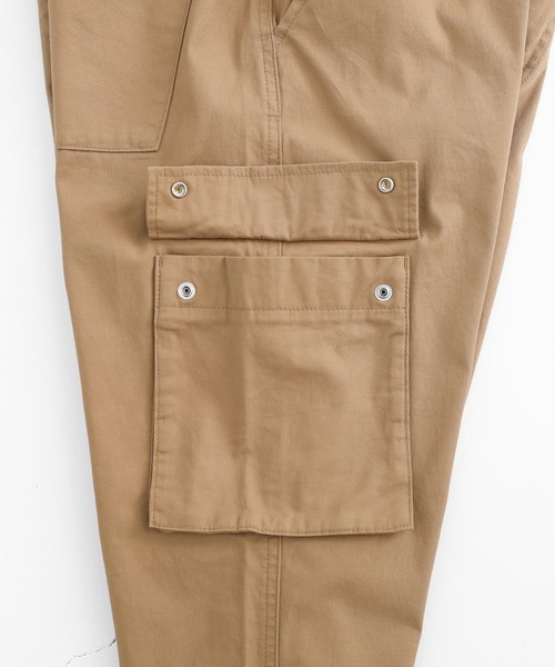 n'OrLABEL（ノアールレーベル）の「『ストレッチカーゴジョガーパンツ』（カーゴパンツ・メンズ・ブラック/ベージュ/ライトカーキ・M/L/XL）」の11枚目の写真