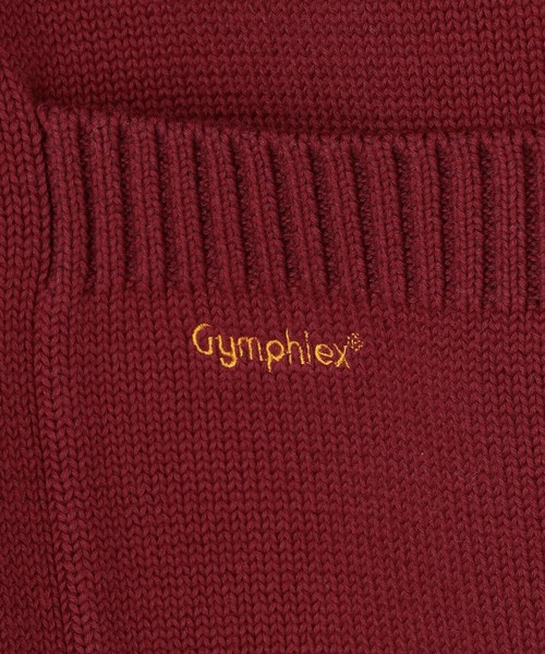 GYMPHLEX(ジムフレックス)の「Gymphlex | Vネックカーディガン MEN(カーディガン/ボレロ・メンズ・オフホワイト/イエロー/ダークネイビー/ダークグリーン/レッド・M/L/S)」の16枚目の写真