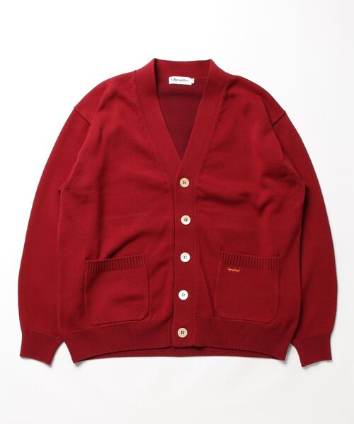 GYMPHLEX(ジムフレックス)の「Gymphlex | Vネックカーディガン MEN(カーディガン/ボレロ・メンズ・オフホワイト/イエロー/ダークネイビー/ダークグリーン/レッド・M/L/S)」の21枚目の写真