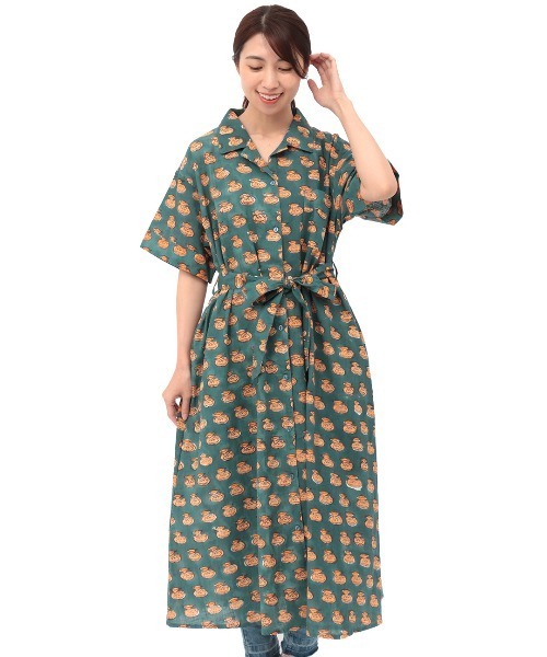 Amina(アミナ)の「Amina ラリシュワンピース【WEB限定】(ワンピース・レディース・レッド/イエロー・FREE)」の21枚目の写真