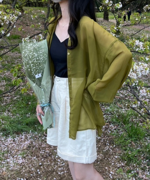nemne store(ネンネストア)の「【低身長用サイズあり】ワイドショートパンツ(その他パンツ・レディース・ブラック/アイボリー・SMALL/MEDIUM)」の5枚目の写真