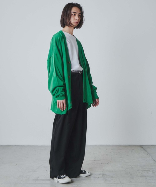 THE STANDARD（ザスタンダード）の「WEGO/【セットアップ対応】2タックトラウザー（スラックス・メンズ・ブラック系その他/ブラック・MEDIUM/LARGE）」の7枚目の写真