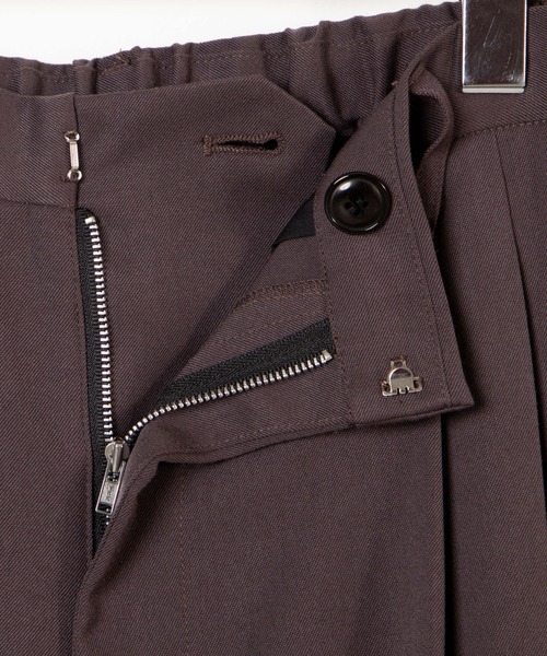 THE STANDARD（ザスタンダード）の「WEGO/【セットアップ対応】2タックトラウザー（スラックス・メンズ・ブラック系その他/ブラック・MEDIUM/LARGE）」の18枚目の写真