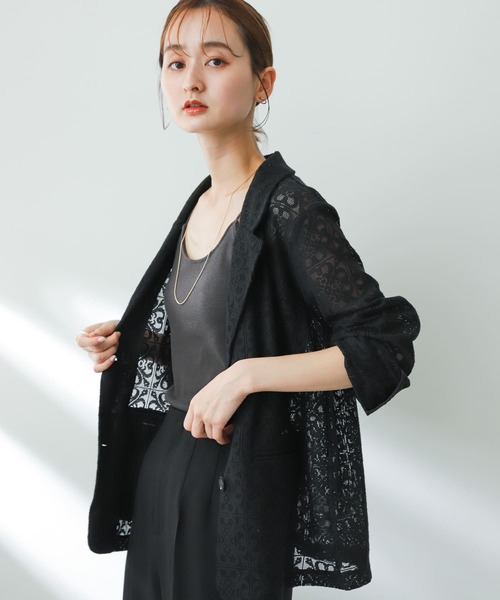 美品 TODAYFUL レーステーラードジャケット TODAYFUL（トゥデイフル）の「レースオーバージャケット