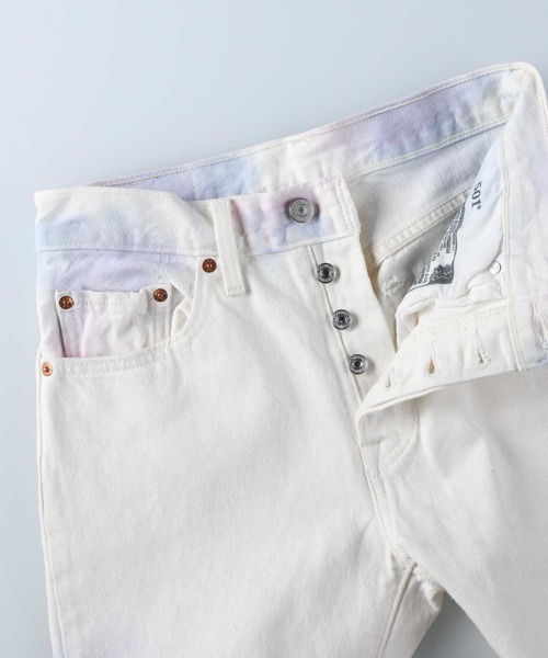 Levi's(リーバイス)の「【Levi's】501カラーデニムパンツ(デニムパンツ・レディース・ホワイト・24inch/25inch/26inch/27inch)」の7枚目の写真