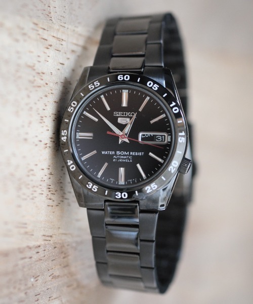 SEIKO sports 5 自動巻き 黒文字盤 時計 Seiko 5 Sports SEIKO セイコー 5スポーツ メカニカル 自動巻き