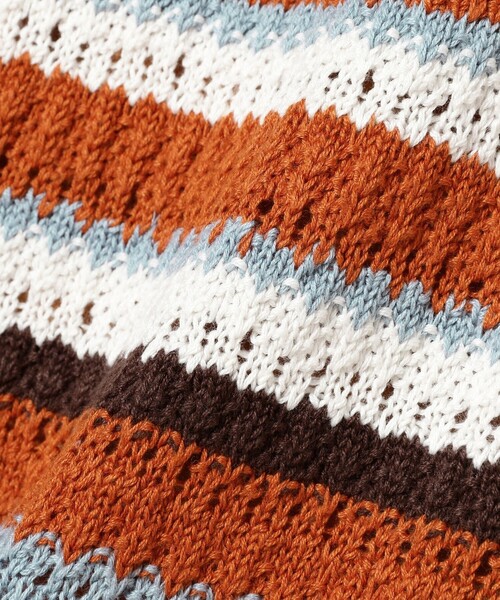 B:MING by BEAMS(ビーミングバイビームス)の「B:MING by BEAMS / マルチボーダー スカート(スカート・レディース・ブルー/オレンジ・FREE)」の17枚目の写真