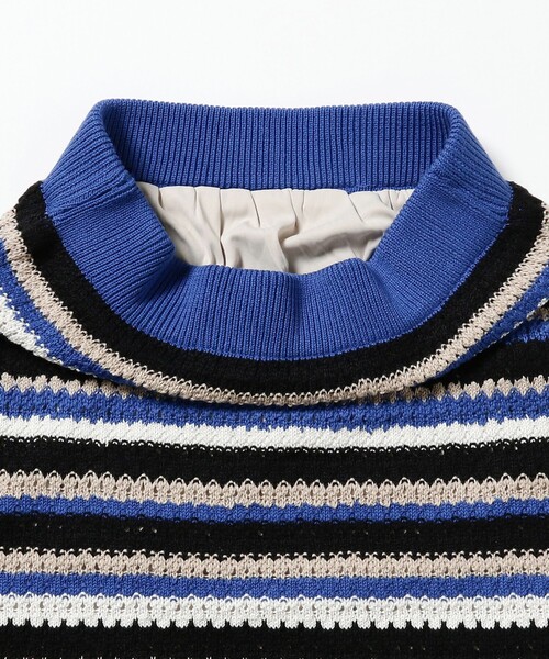 B:MING by BEAMS(ビーミングバイビームス)の「B:MING by BEAMS / マルチボーダー スカート(スカート・レディース・ブルー/オレンジ・FREE)」の21枚目の写真