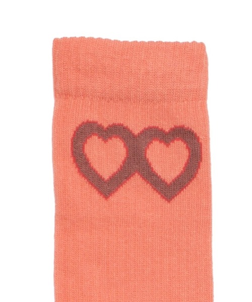 Wynken(ウィンケン)の「Wynken / ポイントデザインソックス(ソックス/靴下・キッズ・サーモンピンク・2Y/4Y/6Y)」の3枚目の写真