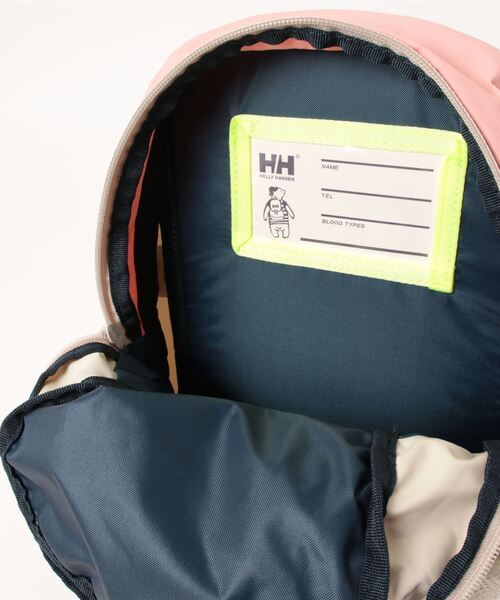 HELLY HANSEN（ヘリーハンセン）の「HELLY HANSEN/ヘリーハンセン/K KEILHAUS PACK 8/キッズ ケイルハウスパック8/KIDS BAG/ｷｯｽﾞ ﾊﾞｯｸﾞ/HYJ92301/K KEILHAUS PACK 8（バックパック/リュック・キッズ・スモークピンク/ライトブルー/ネイビー・FREE）」の4枚目の写真