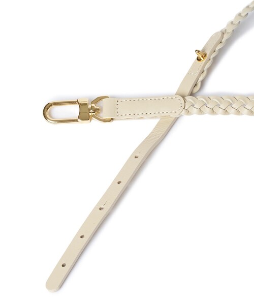 ANAYI（アナイ）の「メッシュコンビベルト（ベルト・レディース・アイボリー/キャメル/ブラック・FREE）」の17枚目の写真