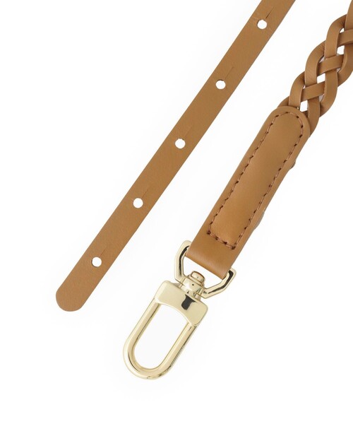 ANAYI（アナイ）の「メッシュコンビベルト（ベルト・レディース・アイボリー/キャメル/ブラック・FREE）」の19枚目の写真