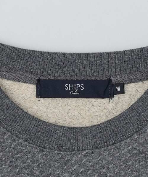 SHIPS Colors(シップス カラーズ)の「SHIPS Colors: WAVE 裏毛 スウェット(スウェット・メンズ・ブラック/グレー/オフホワイト・LARGE/MEDIUM)」の4枚目の写真